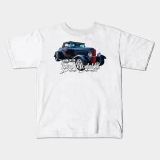 1932 Ford Model B Deluxe Cabriolet Kids T-Shirt